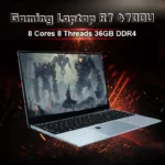 Ultrabook Laptop 15.6 inch AMD R7 4700U Backlit Keyboard Windows 32GB DDR4 2TB Fingerprint Unlock Gaming Laptop Computer