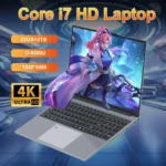 Gaming or Office Laptop Intel Core I7-6500U 32GB Ram 2TB SSD Windows 11 Notebooks Backlit Fingerprint Unlock Wifi Computer PC