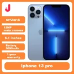 Unlocked iPhone 13 Pro 128GB/256GB ROM Smartphone A15 Face ID 6.1