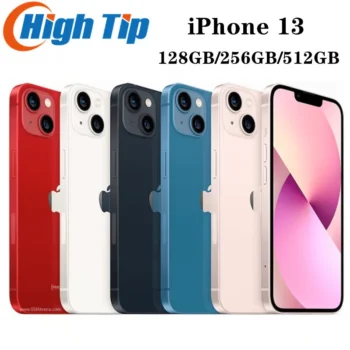 Original Unlocked Apple iPhone 13 128GB/256GB/512GB ROM A15 Chip IOS 5G Mobile phone Face ID 6.1