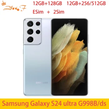 Samsung Galaxy S21 Ultra G998B/DS Android Original Phone, Dual Card, 12 GB RAM, 128 GB ROM, 256 GB ROM, Exynos 2100, G998B, DS