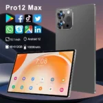 2025 Original Pro12 Max Tablet 10inch HD Screen Android Tab 5G Dual SIM10000mah 16GB+1TB WIFI Children's Tablets Kids Tablet PC