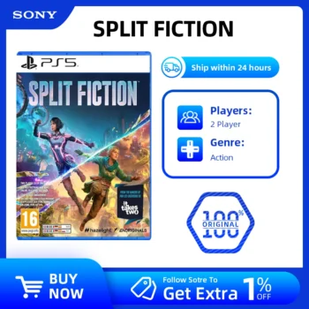 Sony PlayStation 5 PS5 Game Deals - Split Fiction - 100% Official Original Physical Game Card for PlayStation 5 PS5