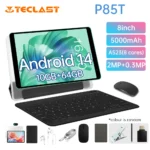 Teclast P85T 2024 Tablet Allwinner A523 8-core 1.8GHz/ 10GB(4GB+6GB) RAM/64GB ROM/8 Inch 800×1280iPS/WIFI5G/4G/5000mAh/Type-C/0